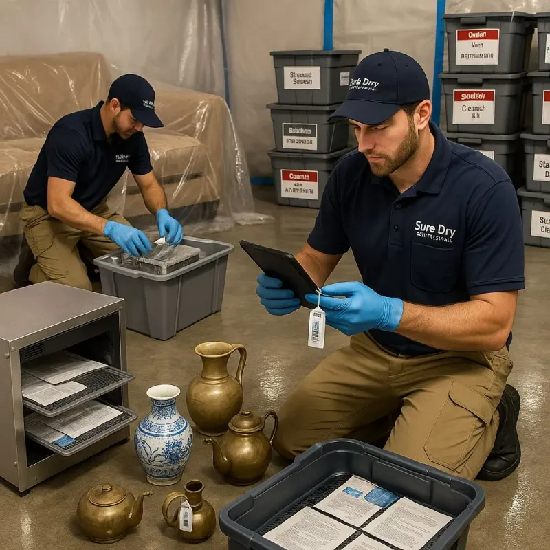 Content Protection and Restoration process in Crescent, OK