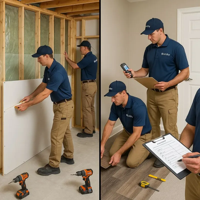 Repairs and Reconstruction process in Crescent, OK
