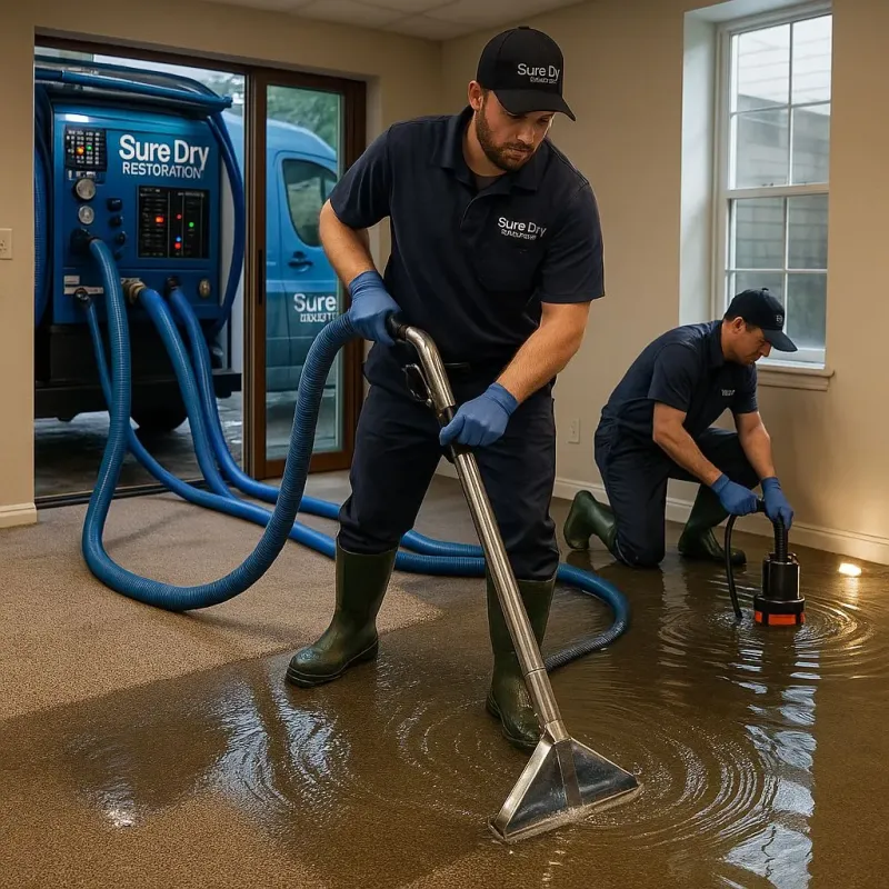 Water Extraction and Removal process in Crescent, OK